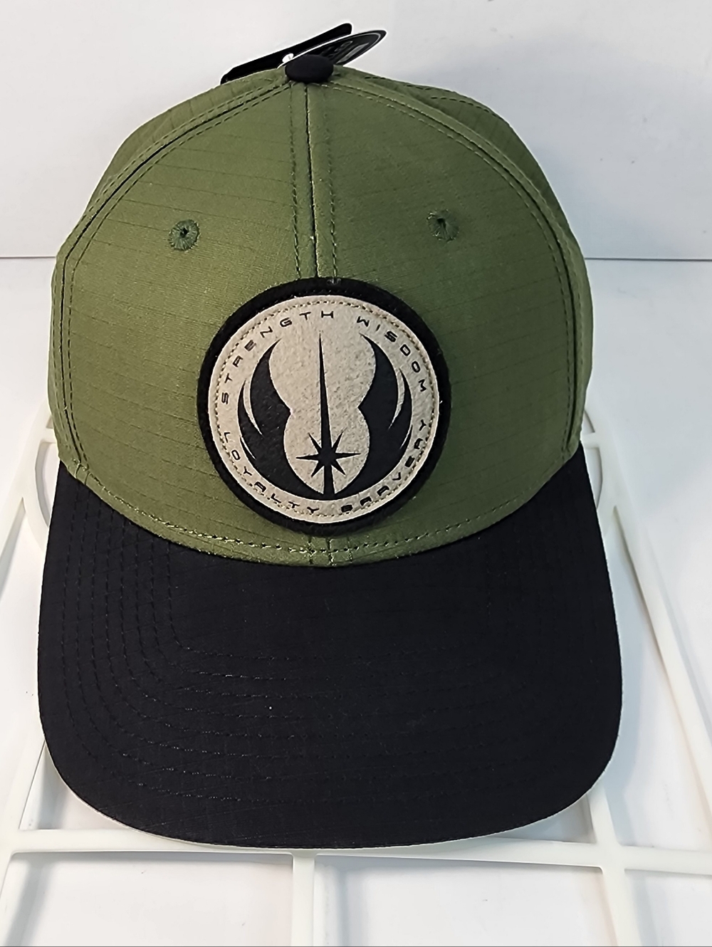 Disney Bio World Jedi Patch Snap Back Hat  Sz. Adult Adjustible.  New with tags.